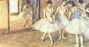 Edgar Degas Dance Greenroom painting